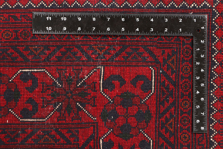 Dark Red Khal Mohammadi 6' 7 x 9' 7 - No. 67112 - ALRUG Rug Store