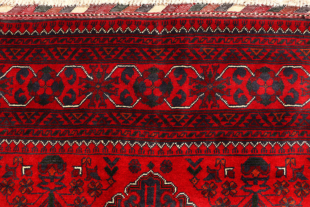 Dark Red Khal Mohammadi 6'  7" x 9'  9" - No. QA44867