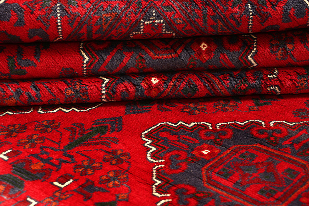 Dark Red Khal Mohammadi 6'  7" x 9'  9" - No. QA44867