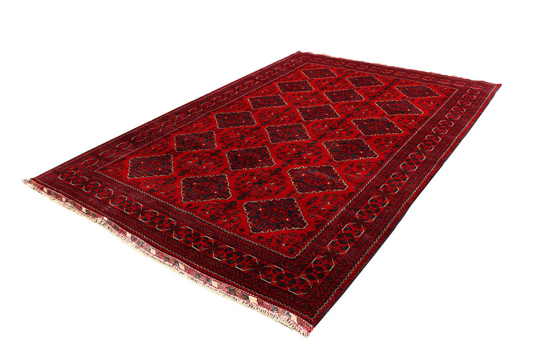 Dark Red Khal Mohammadi 6'  7" x 9'  9" - No. QA44867