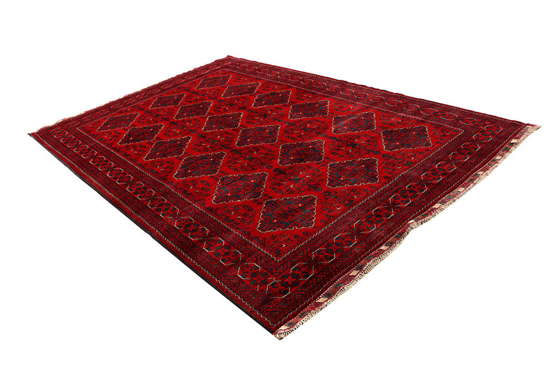 Dark Red Khal Mohammadi 6'  7" x 9'  9" - No. QA44867