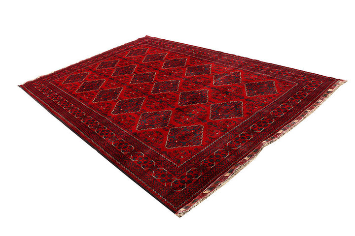 Dark Red Khal Mohammadi 6'  7" x 9'  9" - No. QA44867