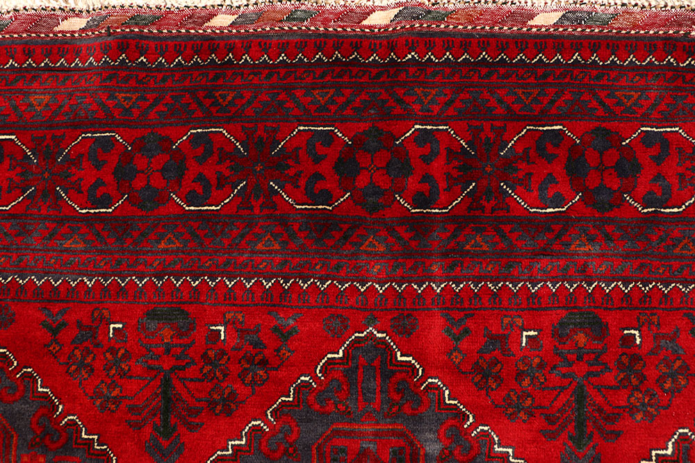 Dark Red Khal Mohammadi 6' 6 x 9' 8 - No. 67114 - ALRUG Rug Store