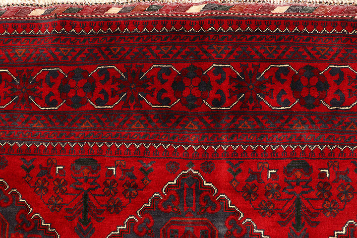 Dark Red Khal Mohammadi 6'  6" x 9'  8" - No. QA33052