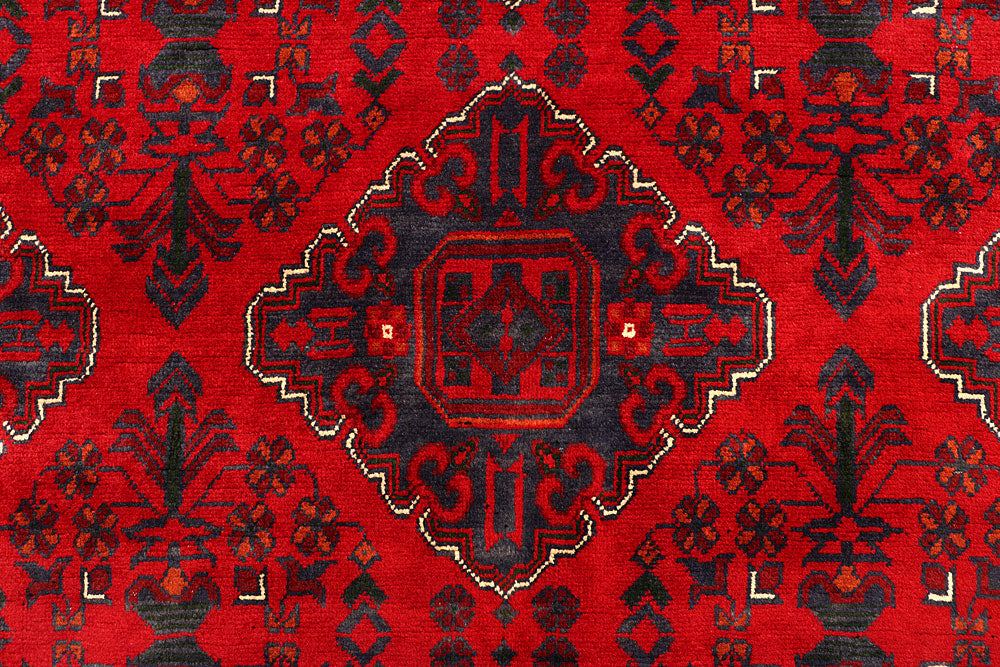 Dark Red Khal Mohammadi 6' 6 x 9' 8 - No. 67114 - ALRUG Rug Store