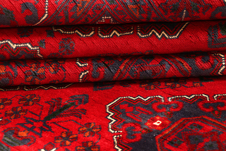 Dark Red Khal Mohammadi 6' 6 x 9' 8 - No. 67114 - ALRUG Rug Store