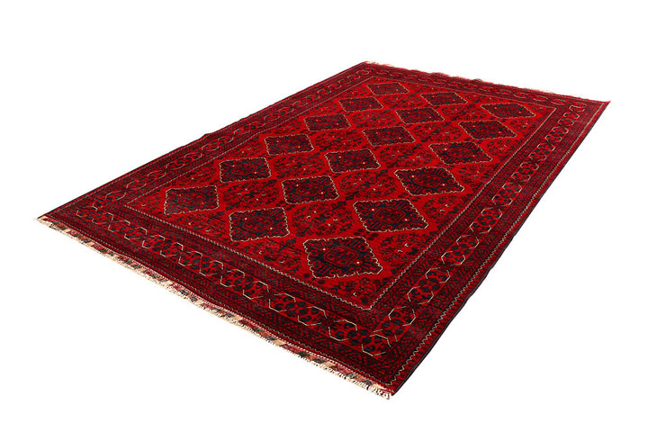 Dark Red Khal Mohammadi 6' 6 x 9' 8 - No. 67114 - ALRUG Rug Store