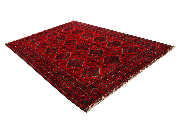 Dark Red Khal Mohammadi 6'  6" x 9'  8" - No. QA33052