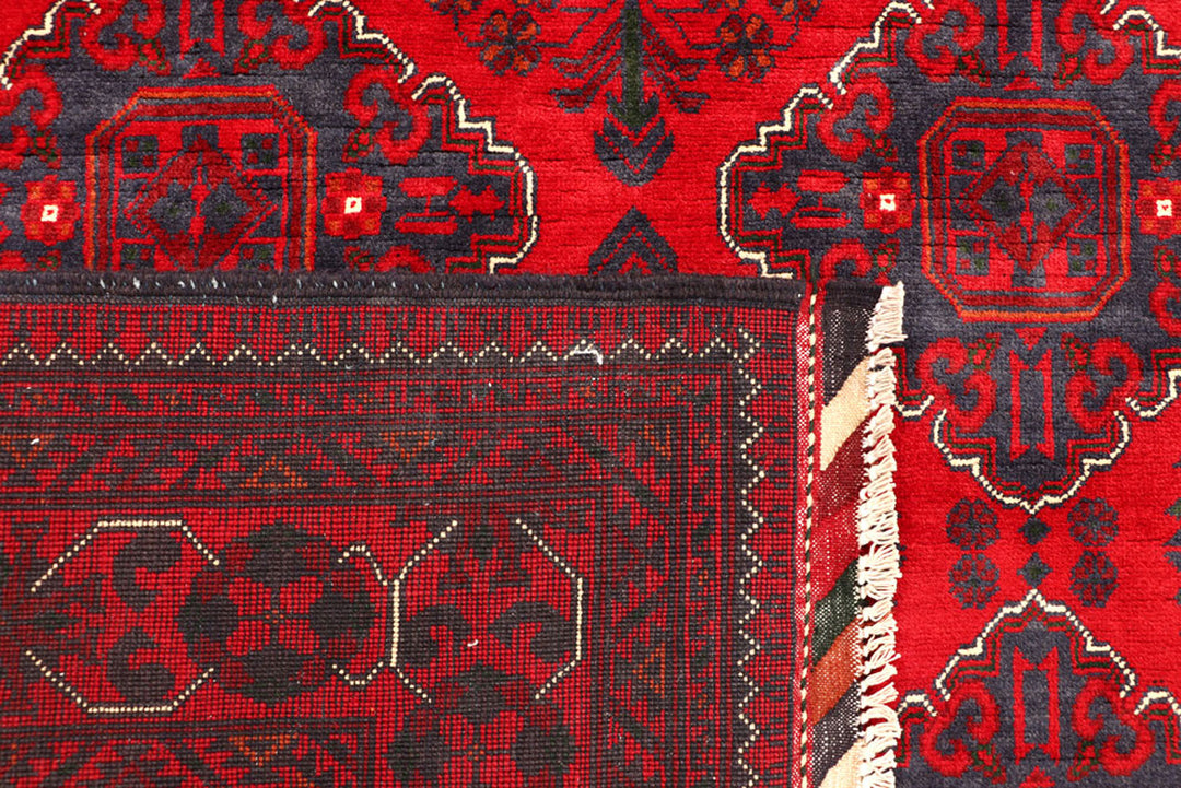 Dark Red Khal Mohammadi 6'  6" x 9'  8" - No. QA33052