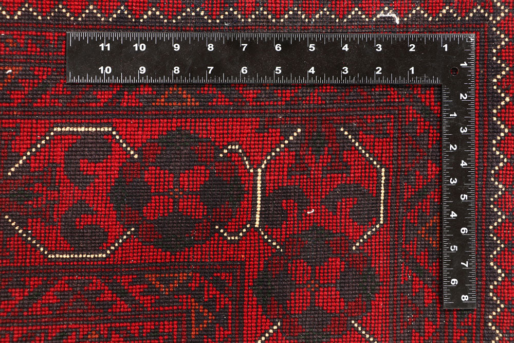 Dark Red Khal Mohammadi 6' 6 x 9' 8 - No. 67114 - ALRUG Rug Store