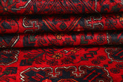 Dark Red Khal Mohammadi 6'  6" x 9'  9" - No. QA87478