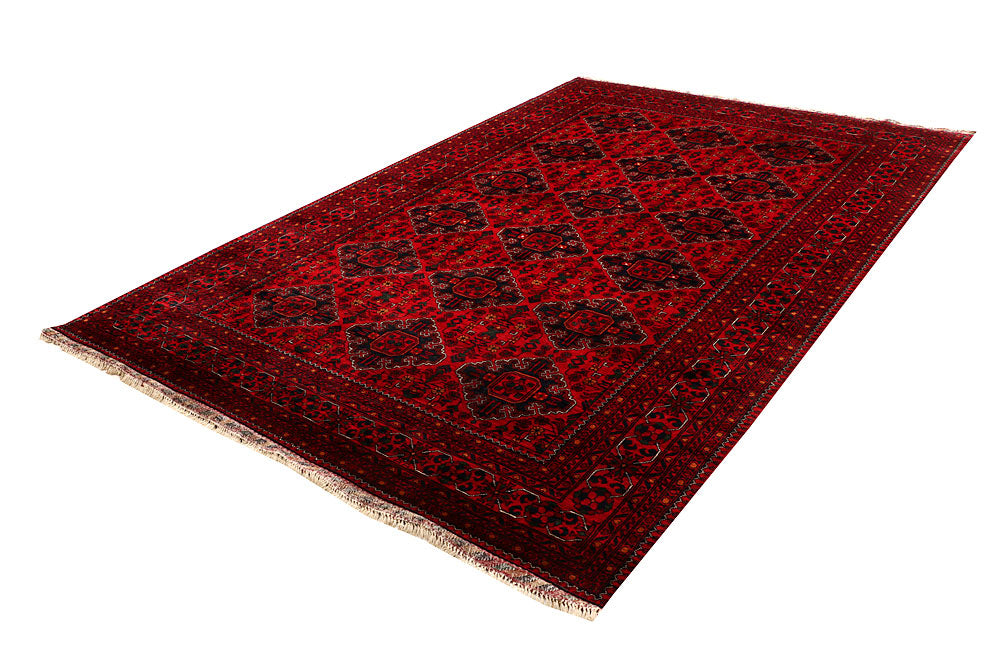 Dark Red Khal Mohammadi 6' 6 x 9' 9 - No. 67115 - ALRUG Rug Store