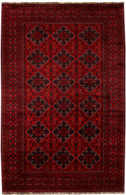 Dark Red Khal Mohammadi 6' 6 x 9' 9 - No. 67115 - ALRUG Rug Store