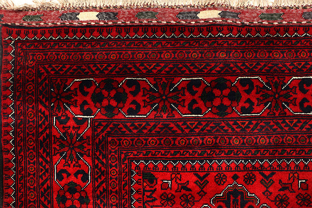 Dark Red Khal Mohammadi 6'  5" x 9'  7" - No. QA59722