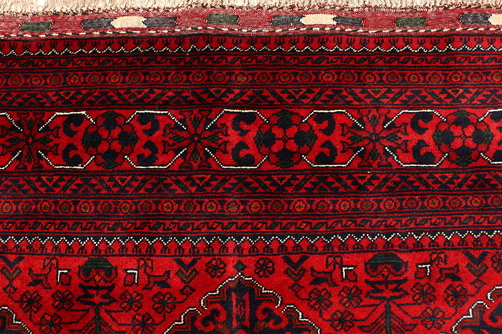 Dark Red Khal Mohammadi 6' 5 x 9' 7 - No. 67116 - ALRUG Rug Store