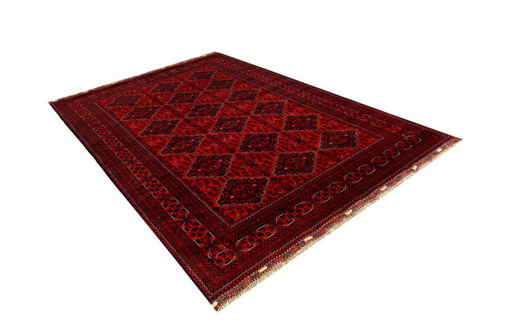 Dark Red Khal Mohammadi 6'  5" x 9'  7" - No. QA59722