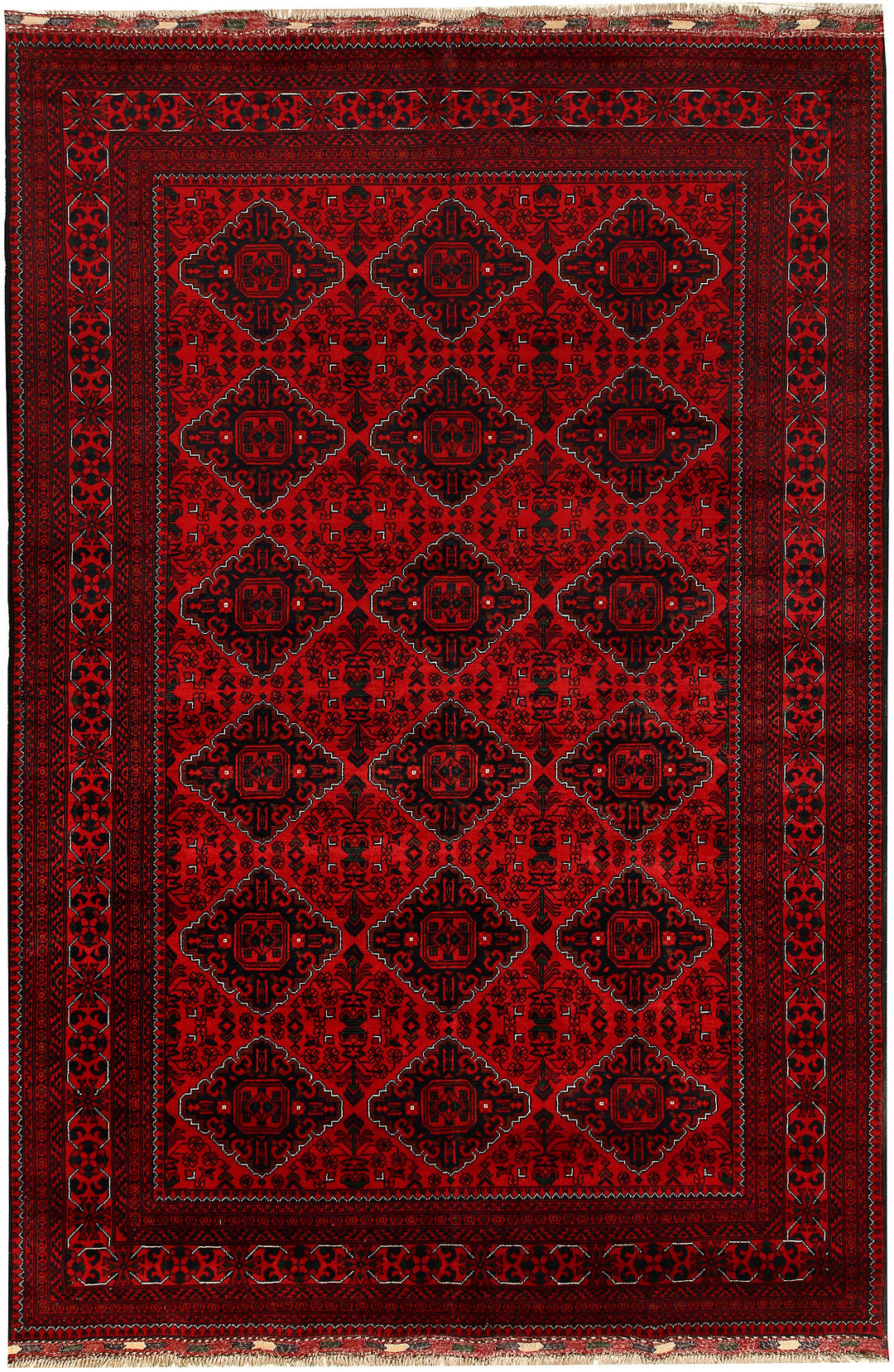 Dark Red Khal Mohammadi 6' 5 x 9' 7 - No. 67116 - ALRUG Rug Store