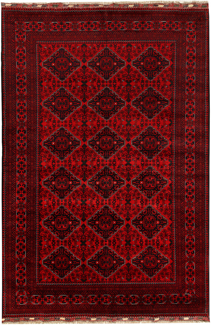 Dark Red Khal Mohammadi 6' 5 x 9' 7 - No. 67116 - ALRUG Rug Store