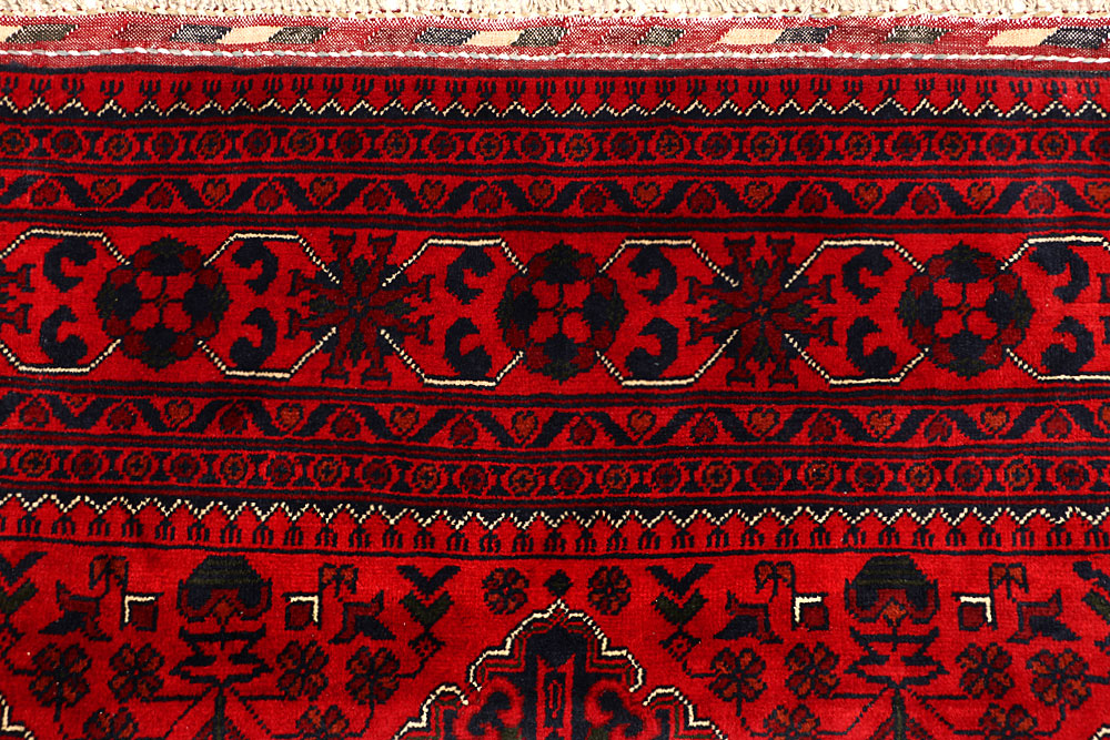 Dark Red Khal Mohammadi 6' 8 x 9' 7 - No. 67117 - ALRUG Rug Store