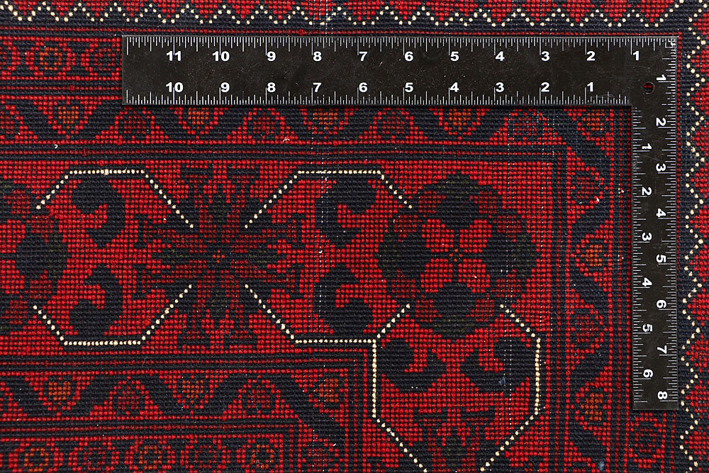 Dark Red Khal Mohammadi 6' 8 x 9' 7 - No. 67117 - ALRUG Rug Store