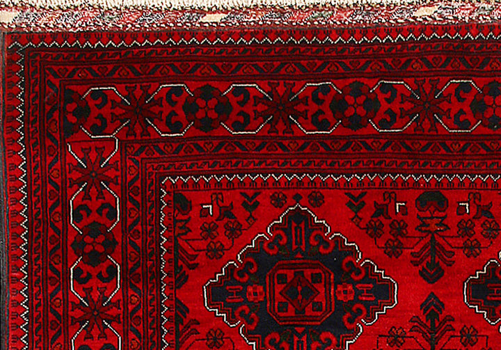 Dark Red Khal Mohammadi 6' 7 x 9' 7 - No. 67118 - ALRUG Rug Store
