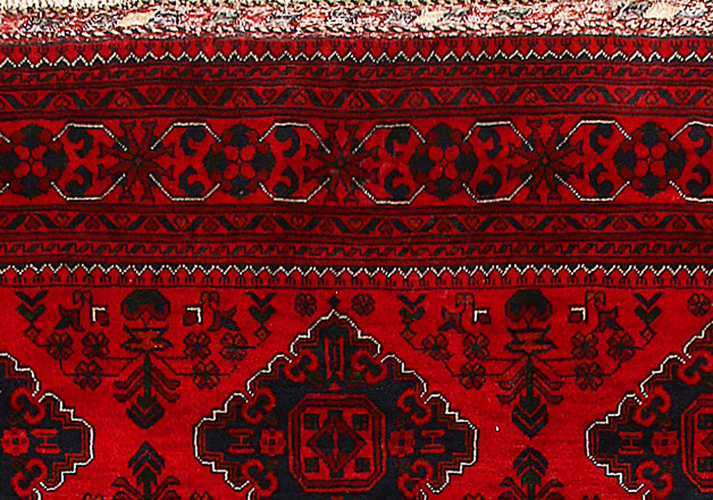 Dark Red Khal Mohammadi 6' 7 x 9' 7 - No. 67118 - ALRUG Rug Store