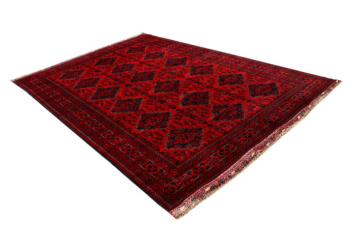 Dark Red Khal Mohammadi 6' 7 x 9' 7 - No. 67118 - ALRUG Rug Store
