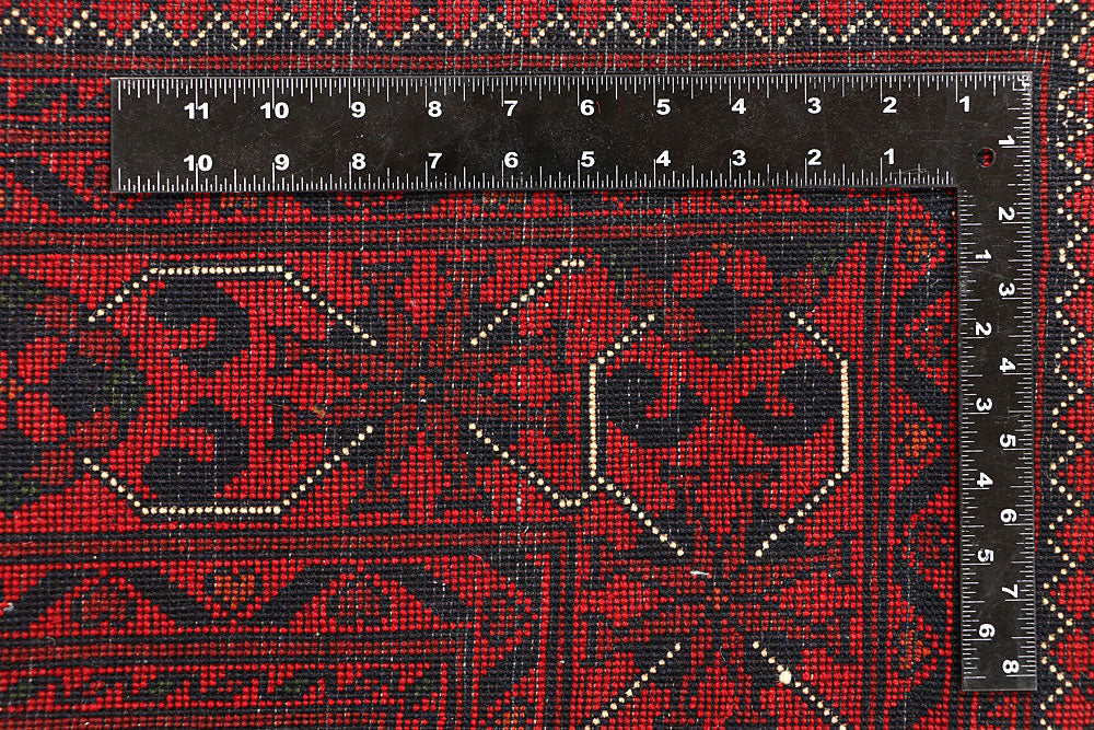 Dark Red Khal Mohammadi 6' 7 x 9' 7 - No. 67118 - ALRUG Rug Store