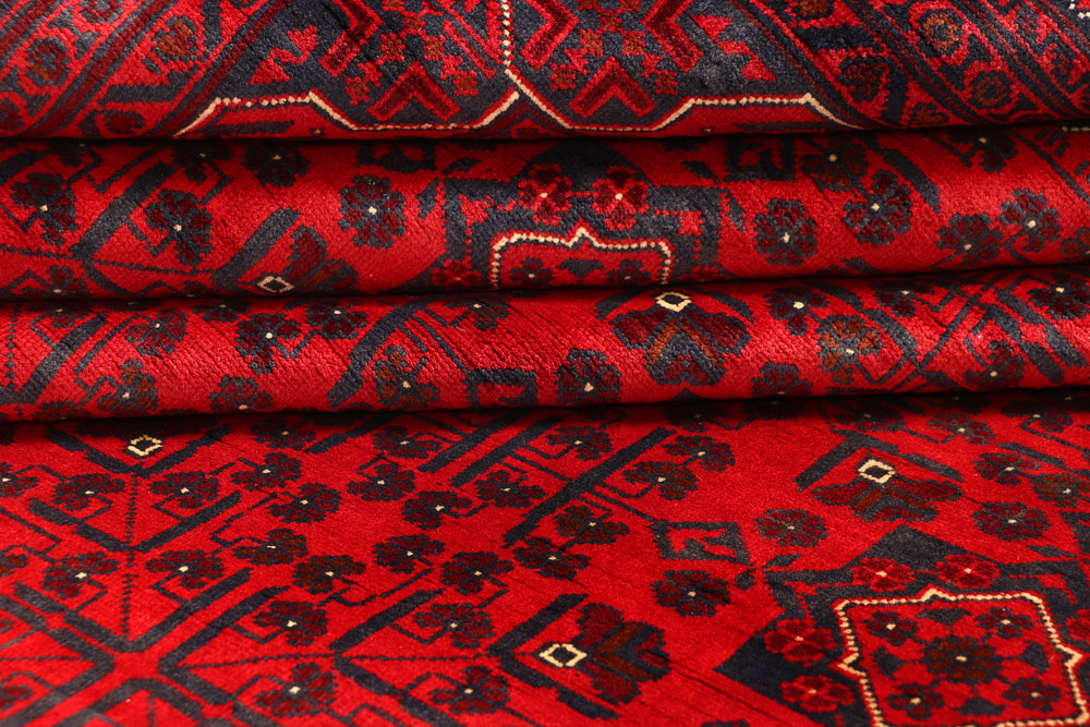 Dark Red Khal Mohammadi 6' 7 x 9' 9 - No. 67119 - ALRUG Rug Store