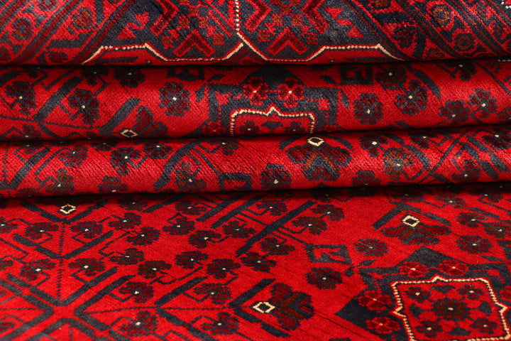 Dark Red Khal Mohammadi 6' 7 x 9' 9 - No. 67119 - ALRUG Rug Store