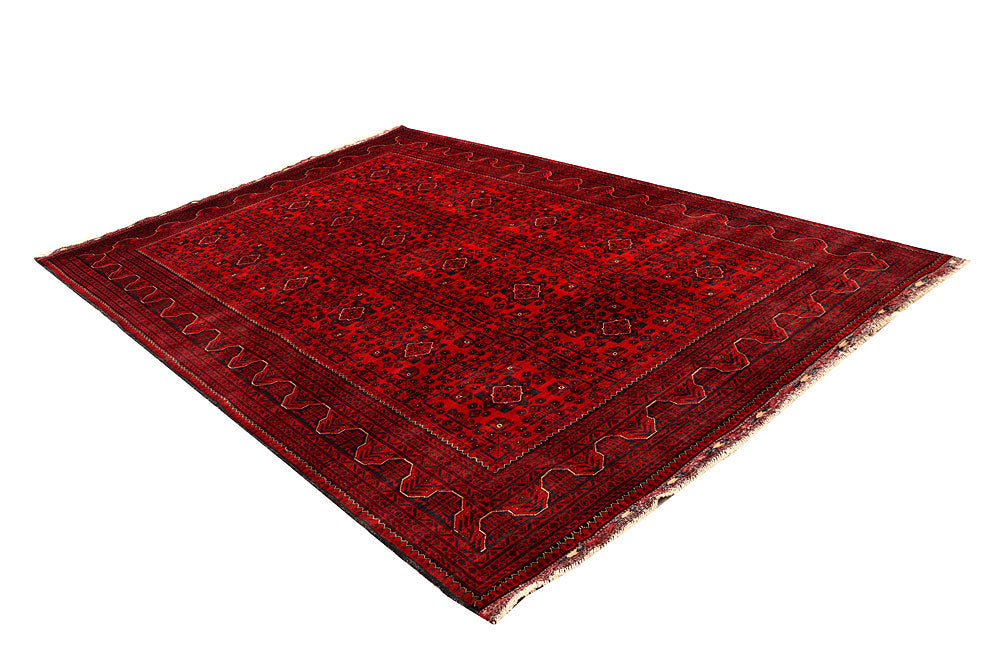 Dark Red Khal Mohammadi 6' 7 x 9' 9 - No. 67119 - ALRUG Rug Store