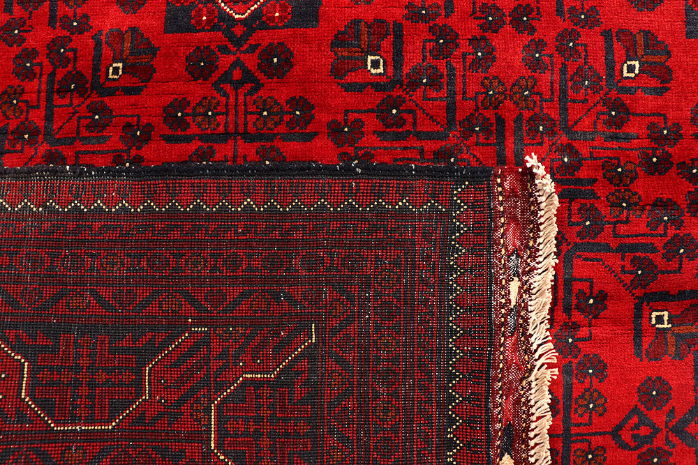 Dark Red Khal Mohammadi 6' 7 x 9' 9 - No. 67119 - ALRUG Rug Store
