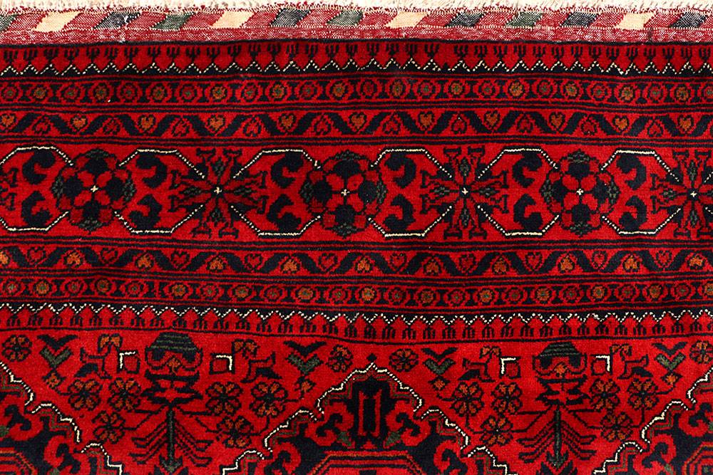 Dark Red Khal Mohammadi 6' 5 x 9' 3 - No. 67120 - ALRUG Rug Store