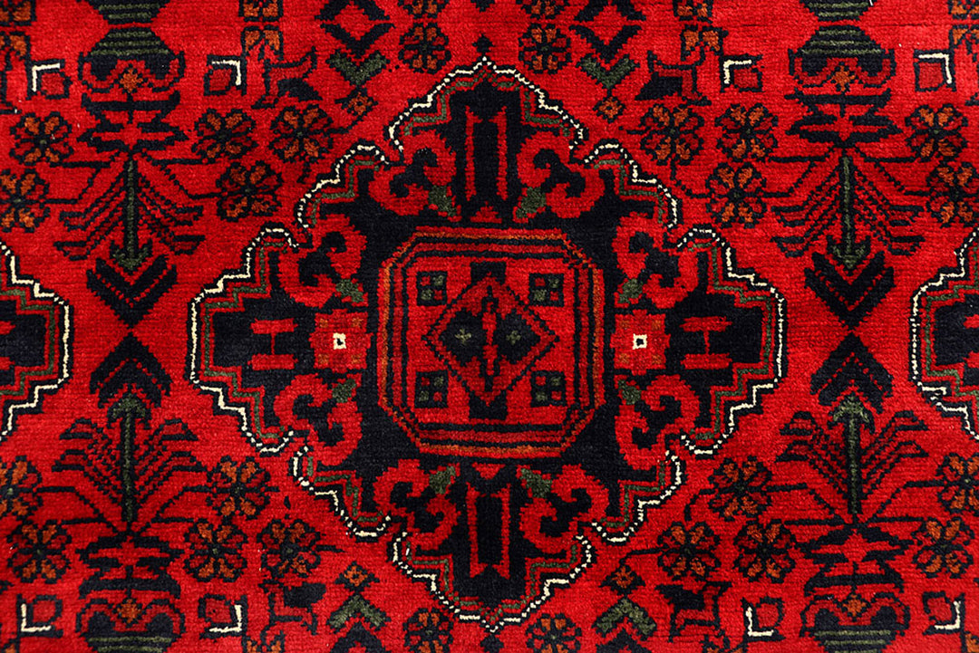 Dark Red Khal Mohammadi 6'  5" x 9'  3" - No. QA12359