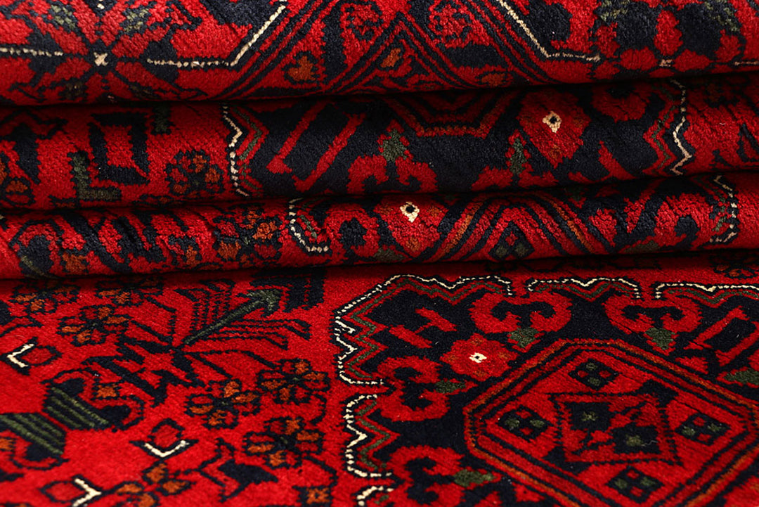 Dark Red Khal Mohammadi 6'  5" x 9'  3" - No. QA12359