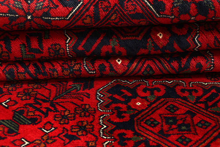 Dark Red Khal Mohammadi 6'  5" x 9'  3" - No. QA12359