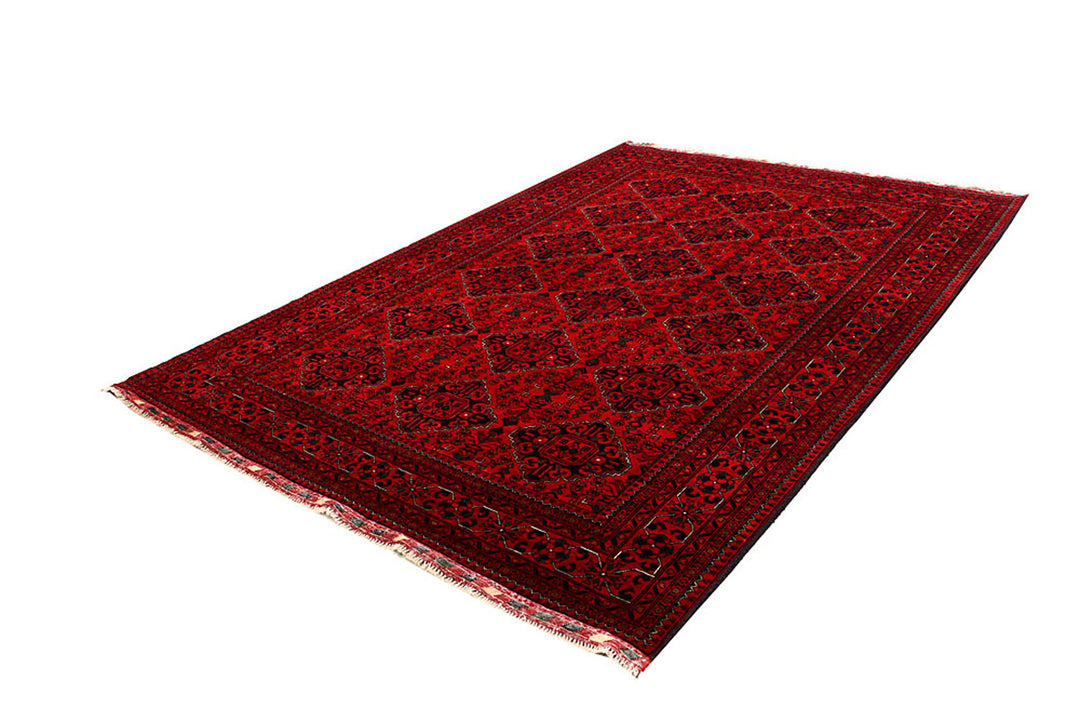 Dark Red Khal Mohammadi 6'  5" x 9'  3" - No. QA12359