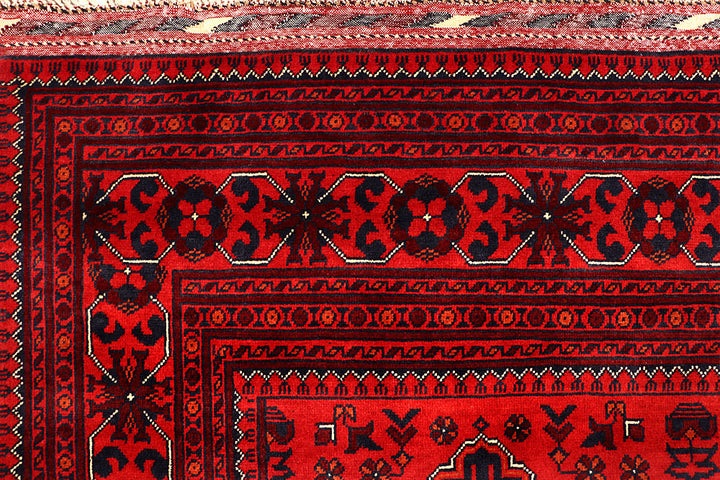 Dark Red Khal Mohammadi 6' 6 x 9' 5 - No. 67121 - ALRUG Rug Store