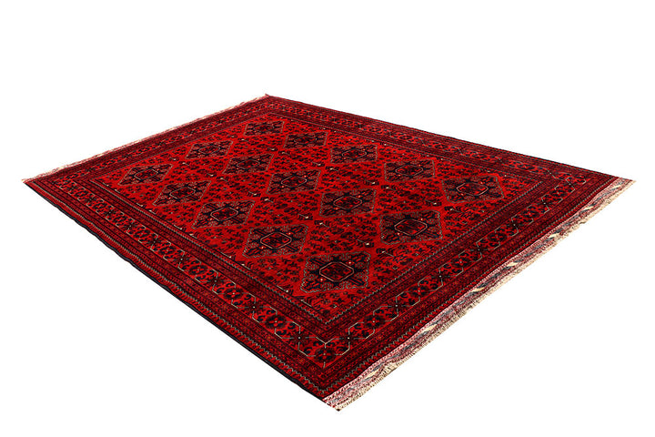 Dark Red Khal Mohammadi 6' 6 x 9' 5 - No. 67121 - ALRUG Rug Store