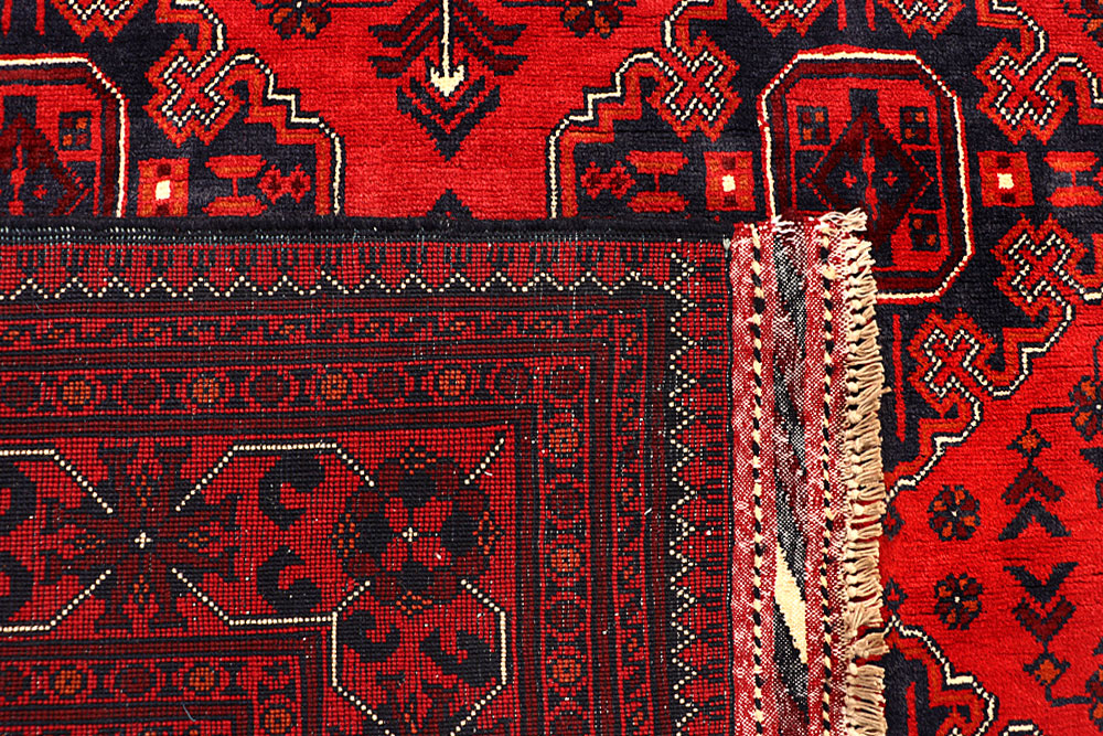 Dark Red Khal Mohammadi 6' 6 x 9' 5 - No. 67121 - ALRUG Rug Store