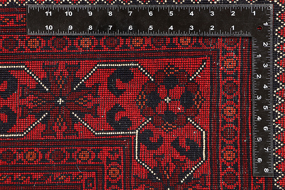 Dark Red Khal Mohammadi 6' 6 x 9' 5 - No. 67121 - ALRUG Rug Store