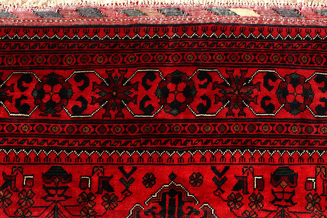 Dark Red Khal Mohammadi 6'  7" x 9'  8" - No. QA27768