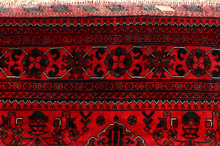 Dark Red Khal Mohammadi 6'  7" x 9'  8" - No. QA27768