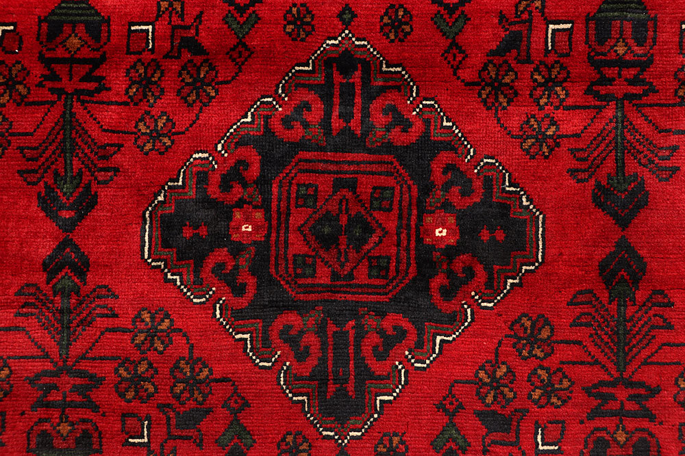 Dark Red Khal Mohammadi 6' 7 x 9' 8 - No. 67122 - ALRUG Rug Store