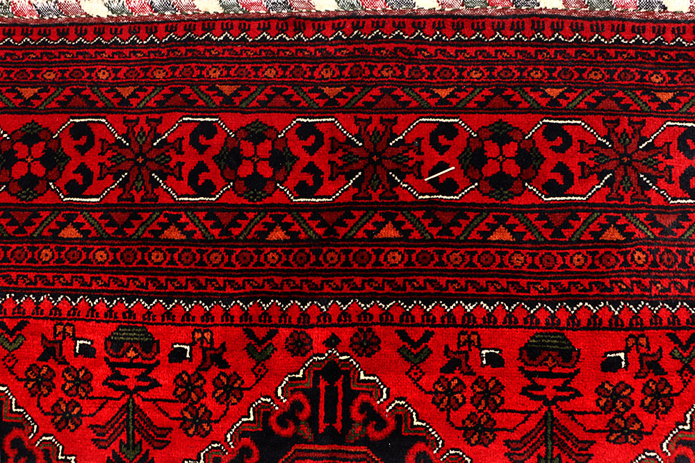 Dark Red Khal Mohammadi 6' 9 x 9' 5 - No. 67123 - ALRUG Rug Store