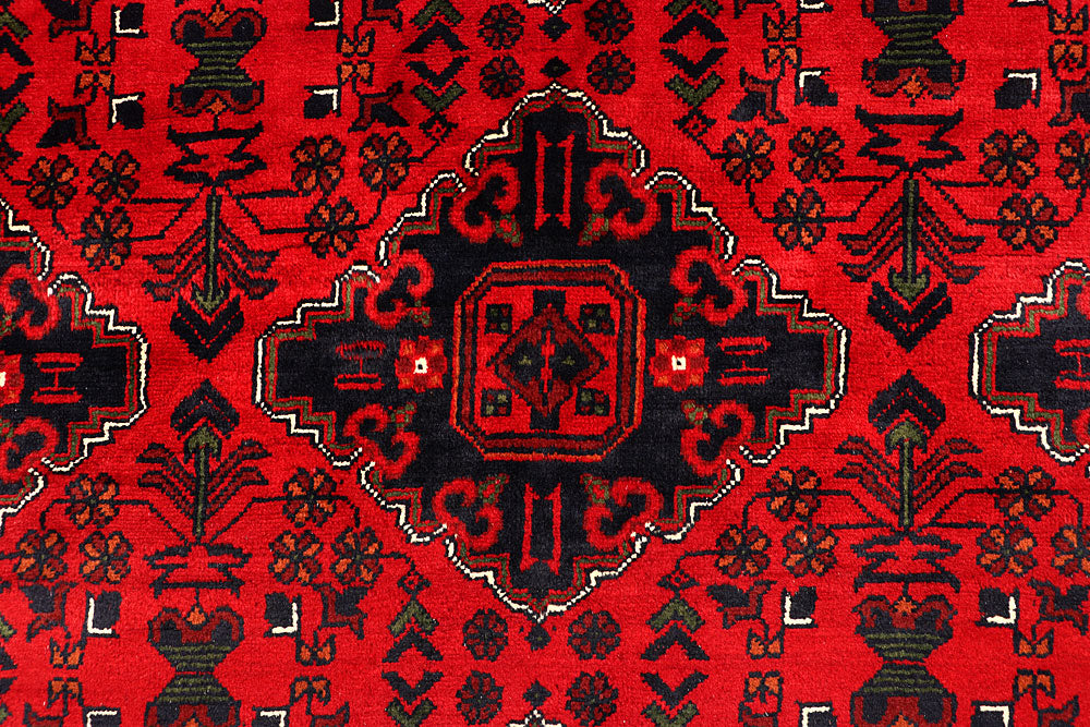 Dark Red Khal Mohammadi 6' 9 x 9' 5 - No. 67123 - ALRUG Rug Store