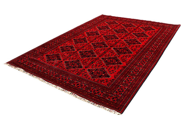 Dark Red Khal Mohammadi 6'  9" x 9'  5" - No. QA48363