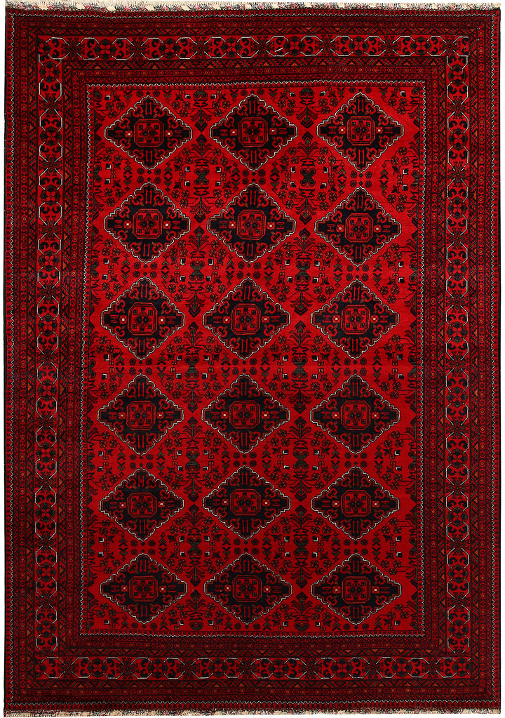 Dark Red Khal Mohammadi 6' 9 x 9' 5 - No. 67123 - ALRUG Rug Store