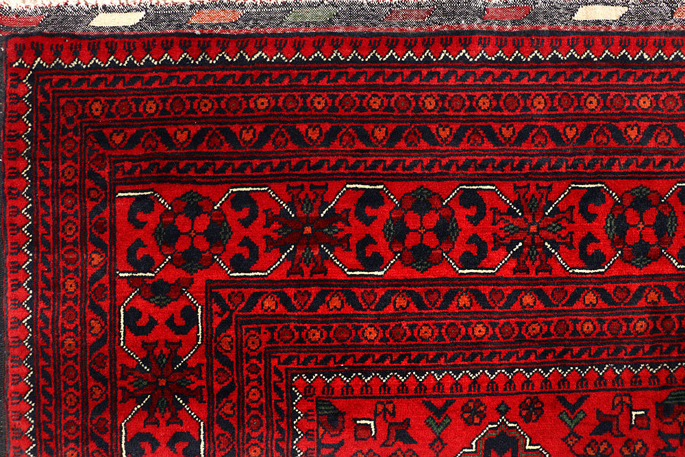 Dark Red Khal Mohammadi 6' 5 x 9' 2 - No. 67124 - ALRUG Rug Store