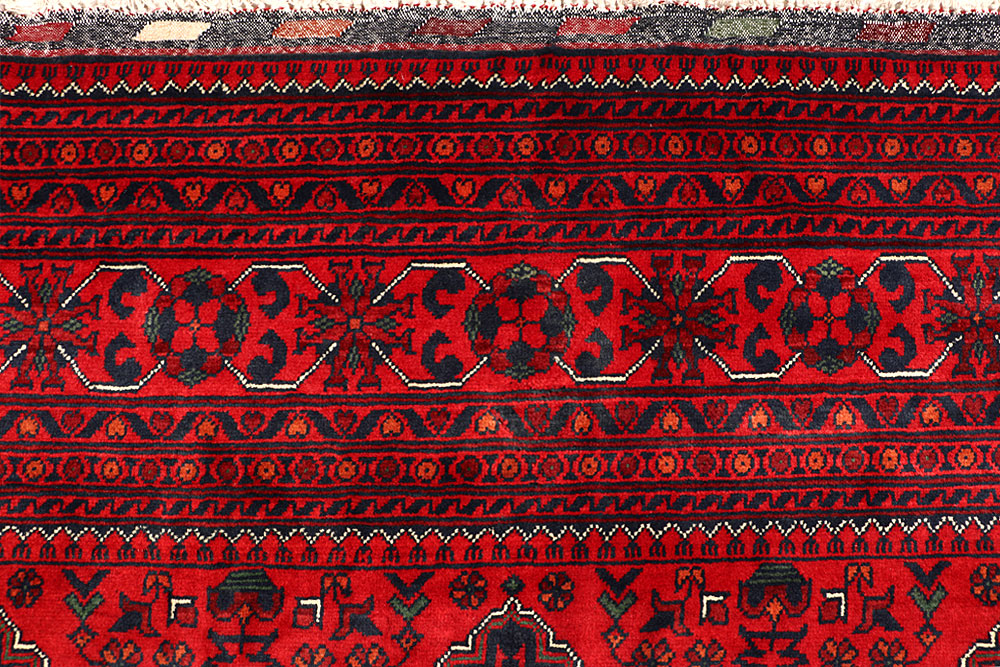 Dark Red Khal Mohammadi 6' 5 x 9' 2 - No. 67124 - ALRUG Rug Store